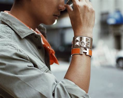 hermes men's jacket|men's designer bracelets hermes.